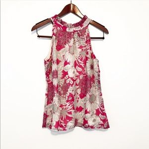 LAST CALL Liberty of London Floral Halter Tank